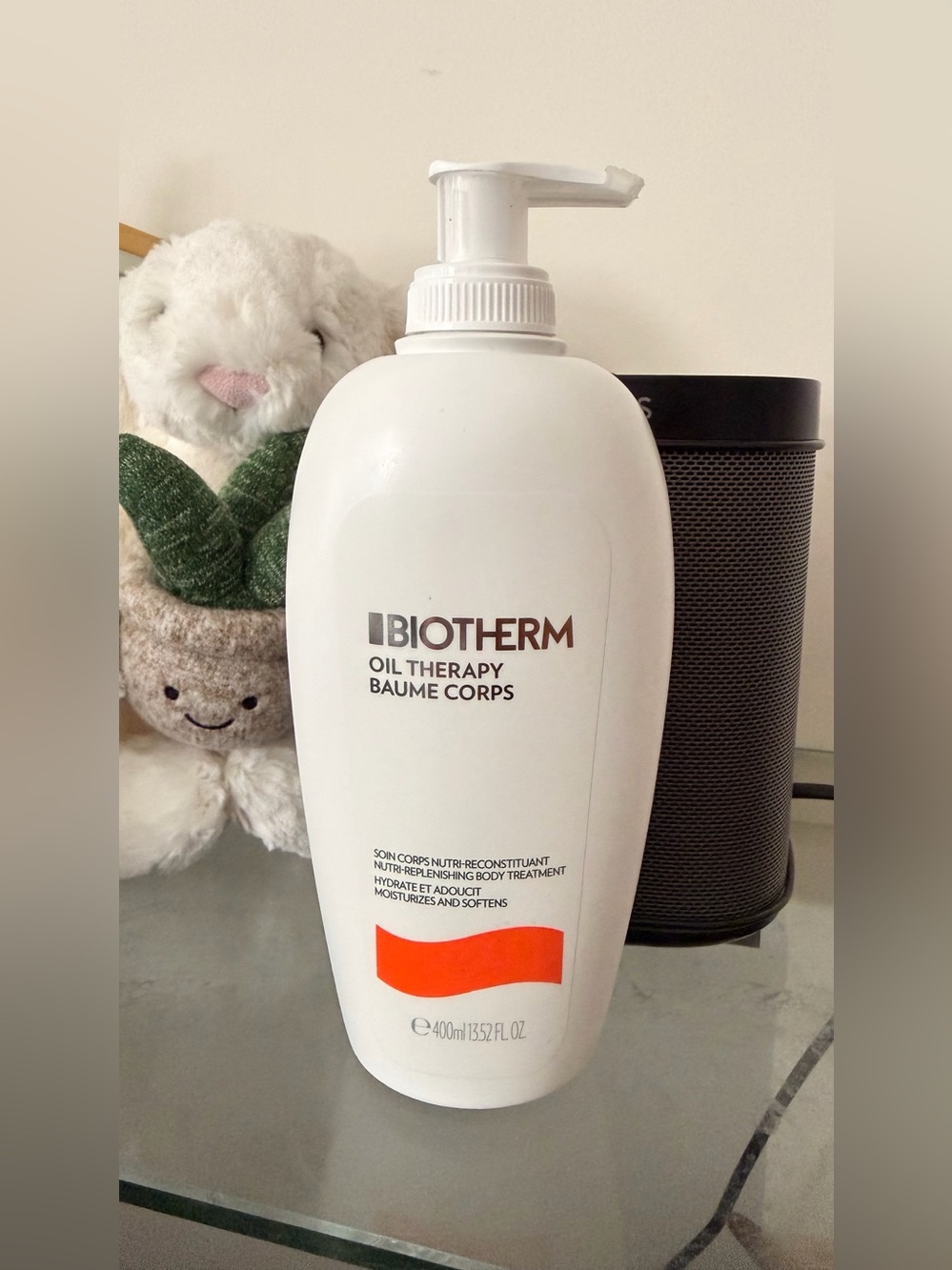 New Sealed Biotherm Oil Therapy Body Balm 400ml 13.52FL. OZ